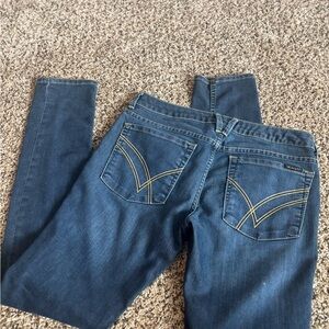 William Rast Dark Blue Skinny Jeans